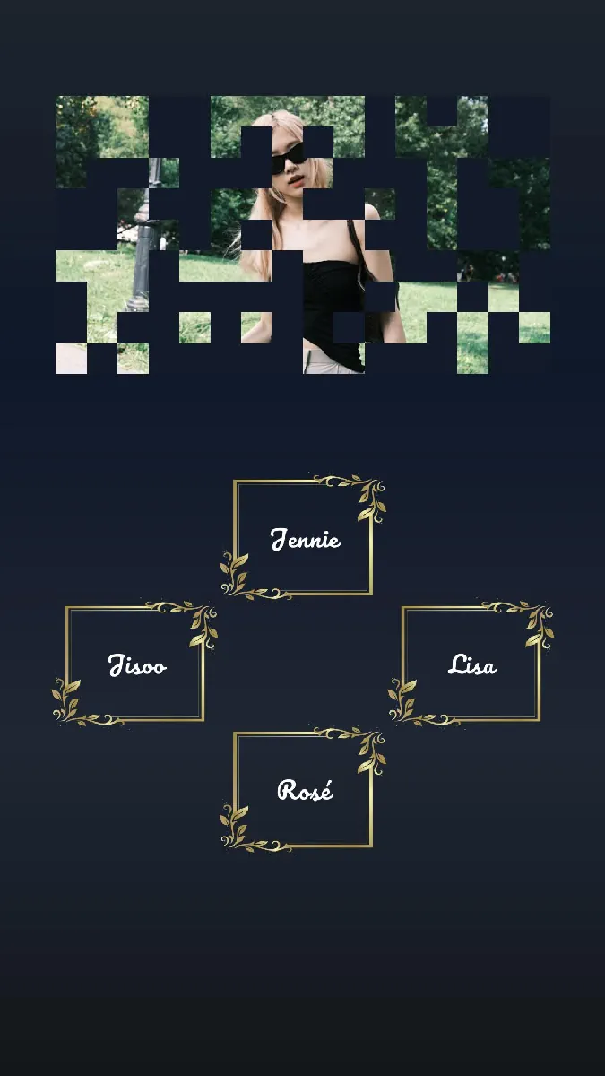 Landing-Blink 7 BlackPink Game